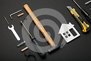 Fix house maintenance, sale property. Home building