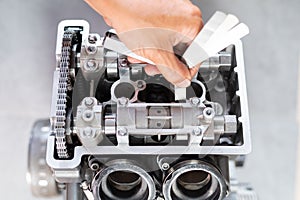 Fix valve clearance photo