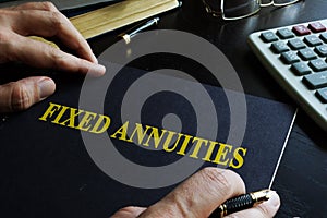 Fixed Annuities. photo