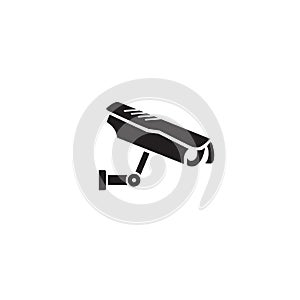 Fixed CCTV, Security Camera Icon Vector isolated