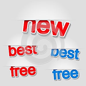 Fixed labels - new, best, free