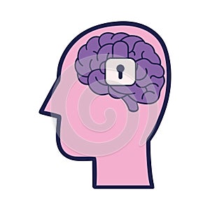 Fixed Mindset Locked Brain