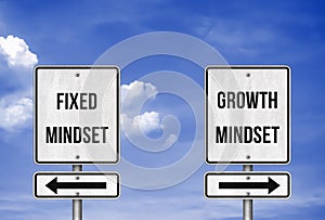 Fixed Mindset versus Growth Mindset photo