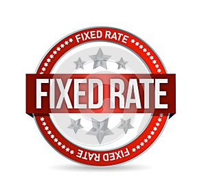 fixed rate seal illustration design