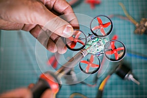 fixing and assembly of multicopter