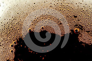 Fizzy Soft Drink with Bubbles photo