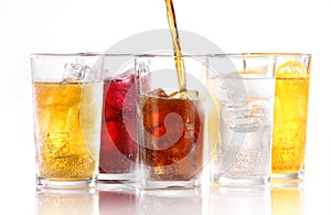 FIZZY SOFT DRINKS photo