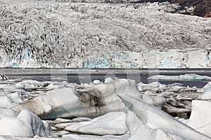 Fjallsarlon Glacier lagoon, Iceland