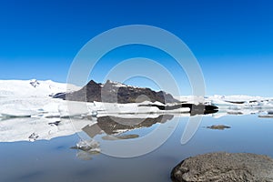 Fjallsarlon glacier lagoon