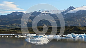 Fjallsarlon in Iceland - glaciar lagoon