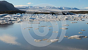 Fjallsarlon in Iceland - glaciar lagoon