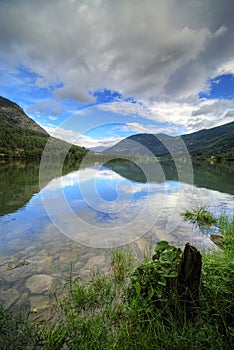 Fjord mirror photo