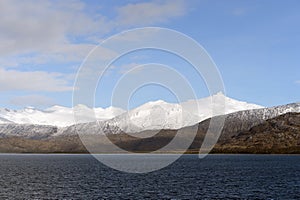 Fjord Pia the archipelago of Tierra del Fuego. photo