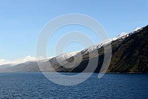 Fjord Pia the archipelago of Tierra del Fuego. photo