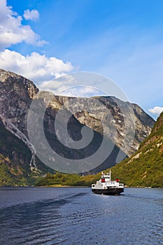 Fjord Sognefjord - Norway