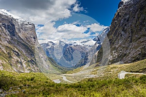 Fjordland National Park, Southern Alps, New Zealand
