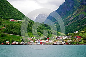 Fjords in Norway photo