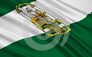 Flag of Andalusia, Spain