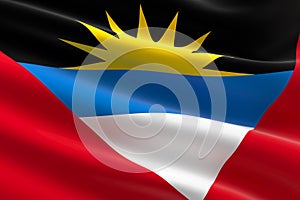 Flag of Antigua and Barbuda