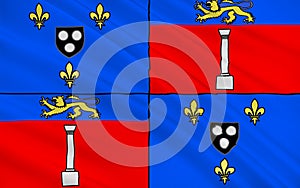 Flag of Antony, France