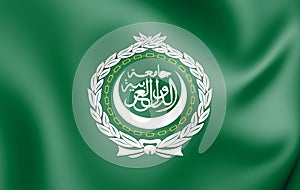 Flag of the Arab League. 3D Illustration