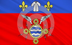 Flag of Argenteuil, France