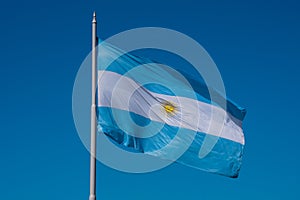The flag of Argentina Bandera argentina - Bandera Nacional photo