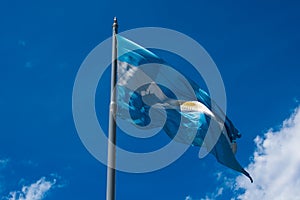 The flag of Argentina Bandera argentina - Bandera Nacional photo