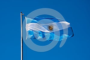 The flag of Argentina Bandera argentina - Bandera Nacional photo