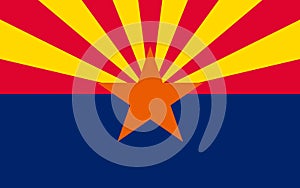 Flag of Arizona, USA