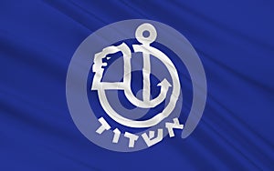 Flag of Ashdod, Israel