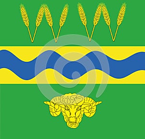 Flag of Australian city Wagga Wagga. Flag of Wagga Wagga Australia