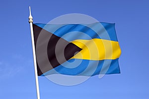 Flag of the Bahamas - Caribbean