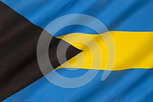 Flag of the Bahamas - Caribbean