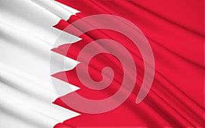 Flag of Bahrain