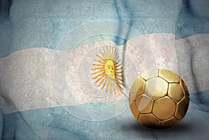 Flag and ball