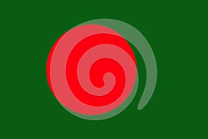 Flag of Bangladesh photo