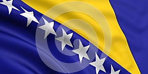 Flag Of Bosnia and Herzegovina