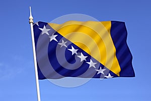 Flag of Bosnia and Herzegovina - Europe