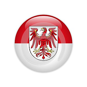 Flag Brandenburg button