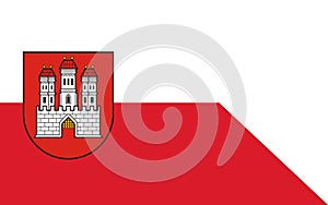 Flag of Bratislava, Slovakia