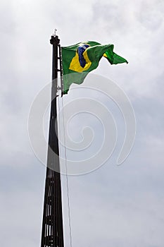 Flag of Brazil Raised photo