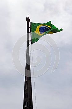 Flag of Brazil Raised photo