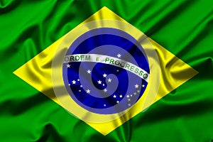 Flag of Brazil photo