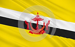 Flag of Brunei