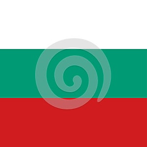Flag of Bulgaria. Correct RGB colours