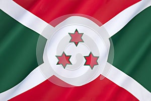 Flag of Burundi