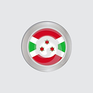 The flag of Burundi in official colors, embed the map, as the original