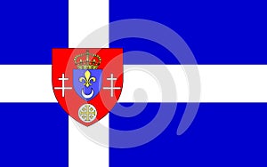 Flag of Calais, France