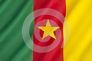 Flag of Cameroon